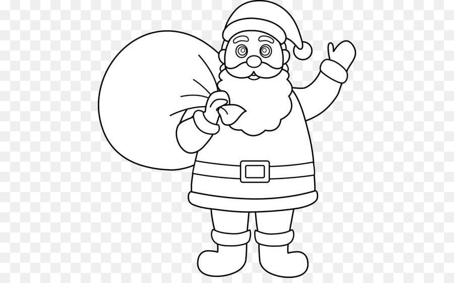 900x560 Santa Claus Sketch Tona Color - Santa Claus Images For Drawing