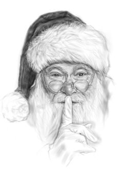 Santa Claus Pencil Drawing At Paintingvalleycom Explore