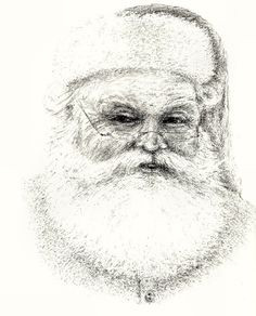 Santa Claus Pencil Drawing at PaintingValley.com | Explore collection ...