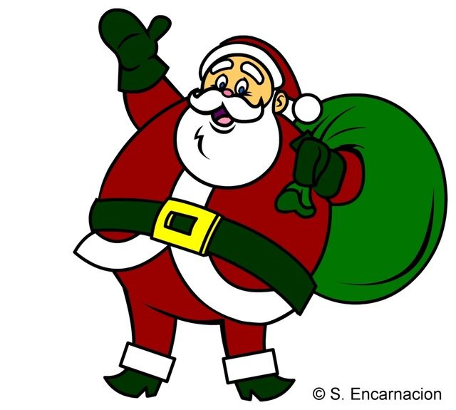 640x575 how to draw a cartoon santa claus drawing projects santa - Santa Claus Pictures Drawing