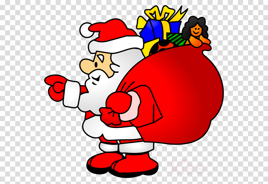 900x620 Santa Claus, Drawing, Cartoon, Transparent Png Image Clipart - Santa Claus Pictures Drawing