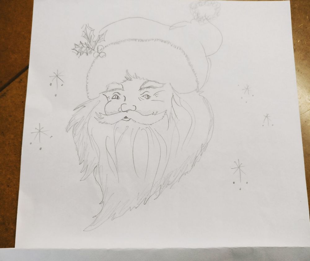 1000x842 secret santa game task - Santa Drawing Game