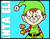 200x157 How To Draw Elf From Santa's Elves With Easy Step - Santa Elf Drawing