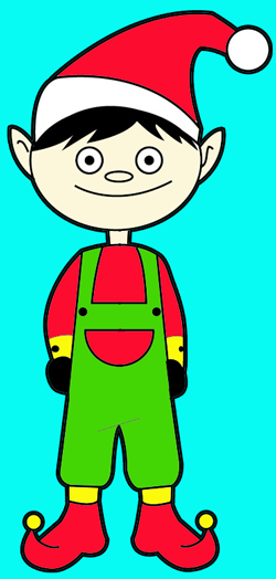 250x524 How To Draw Santa's Christmas Elf With Step - Santa Elf Drawing