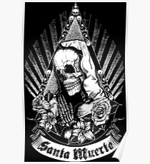 210x230 Santa Muerte Drawing Posters Redbubble - Santa Muerte Drawing