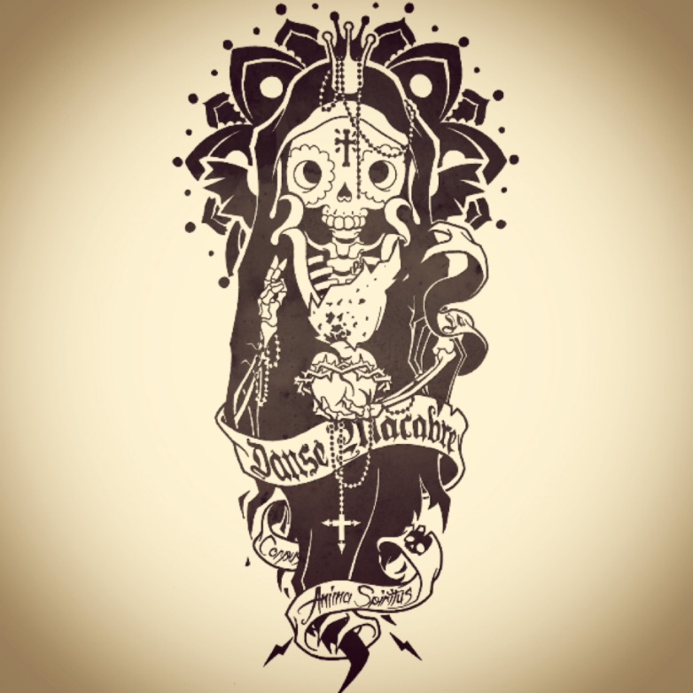 Santa Muerte Drawing at PaintingValley.com | Explore collection of