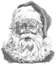 188x216 wonderful santa pencil sketch santa mania - Santa Pencil Drawing