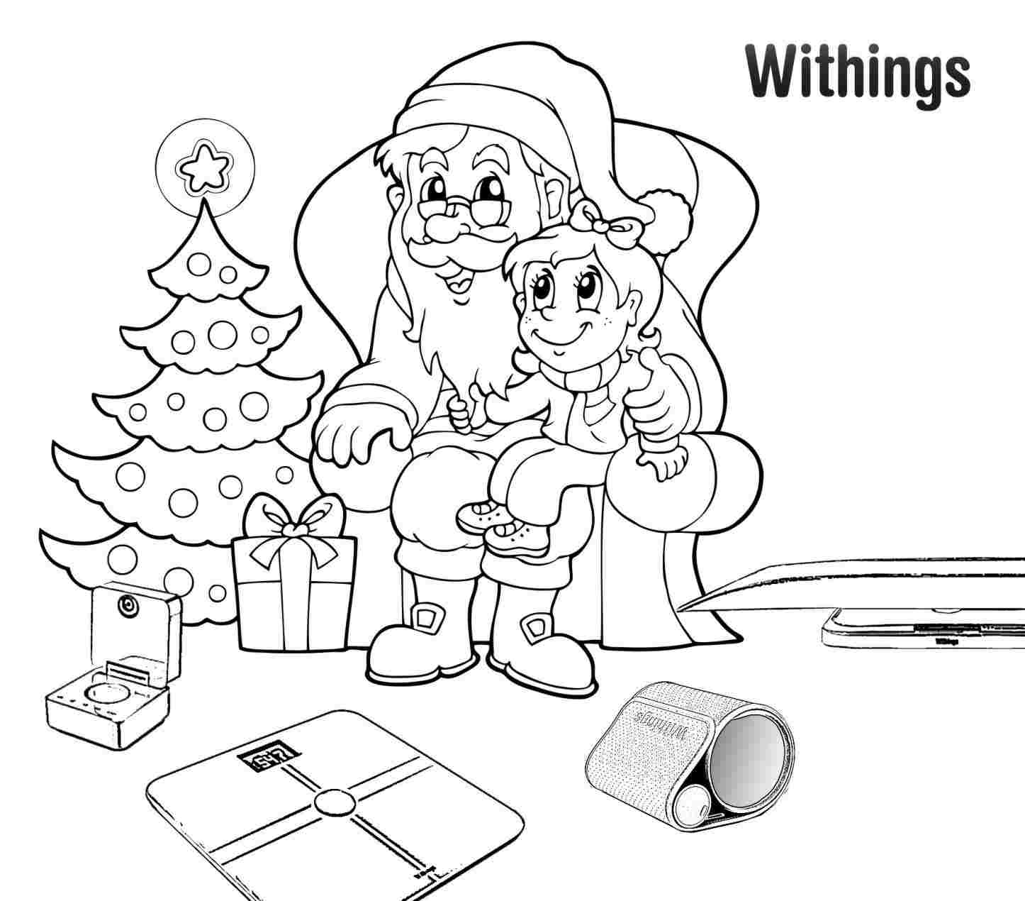 1446x1270 Santa Drawings Of Santa Claus Clause Drawing Huge Collection - Santa Sketch Drawing