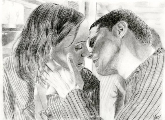 570x415 prison break michael and sara etsy - Sara Drawing