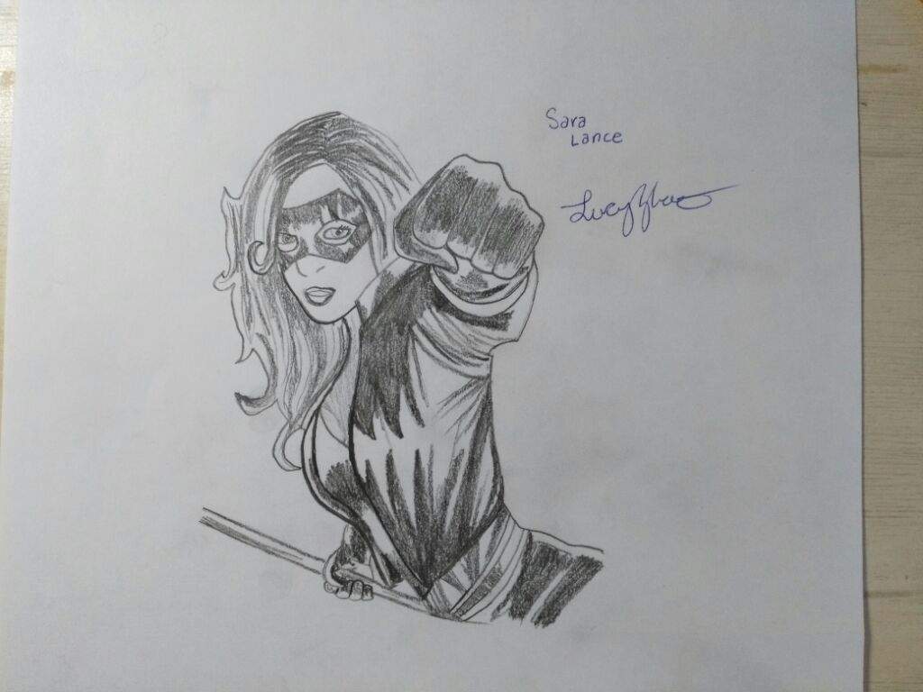 1024x768 sara lance drawing comics amino - Sara Drawing