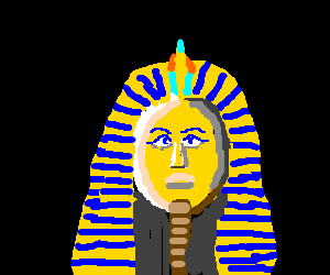 300x250 king tut's sarcophagus drawing - Sarcophagus Drawing