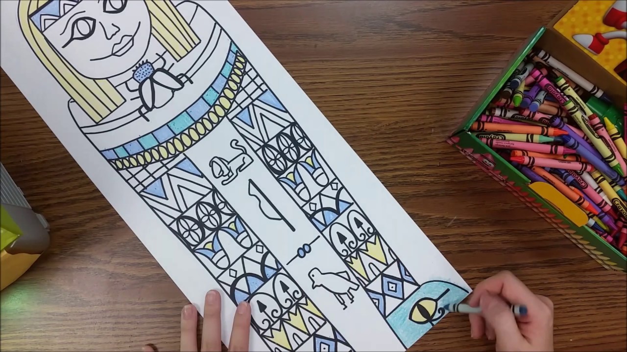 1280x720 art around the world - Sarcophagus Drawing