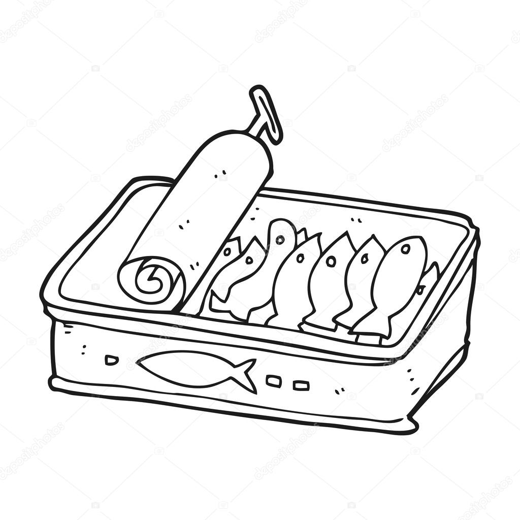 1024x1024 Sardine Clipart Big - Sardine Drawing