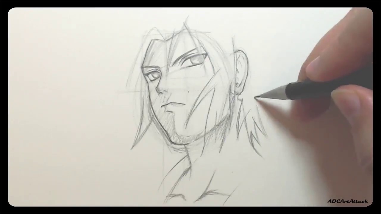 1280x720 How To Draw Sasuke Uchiha - Sasuke Drawing
