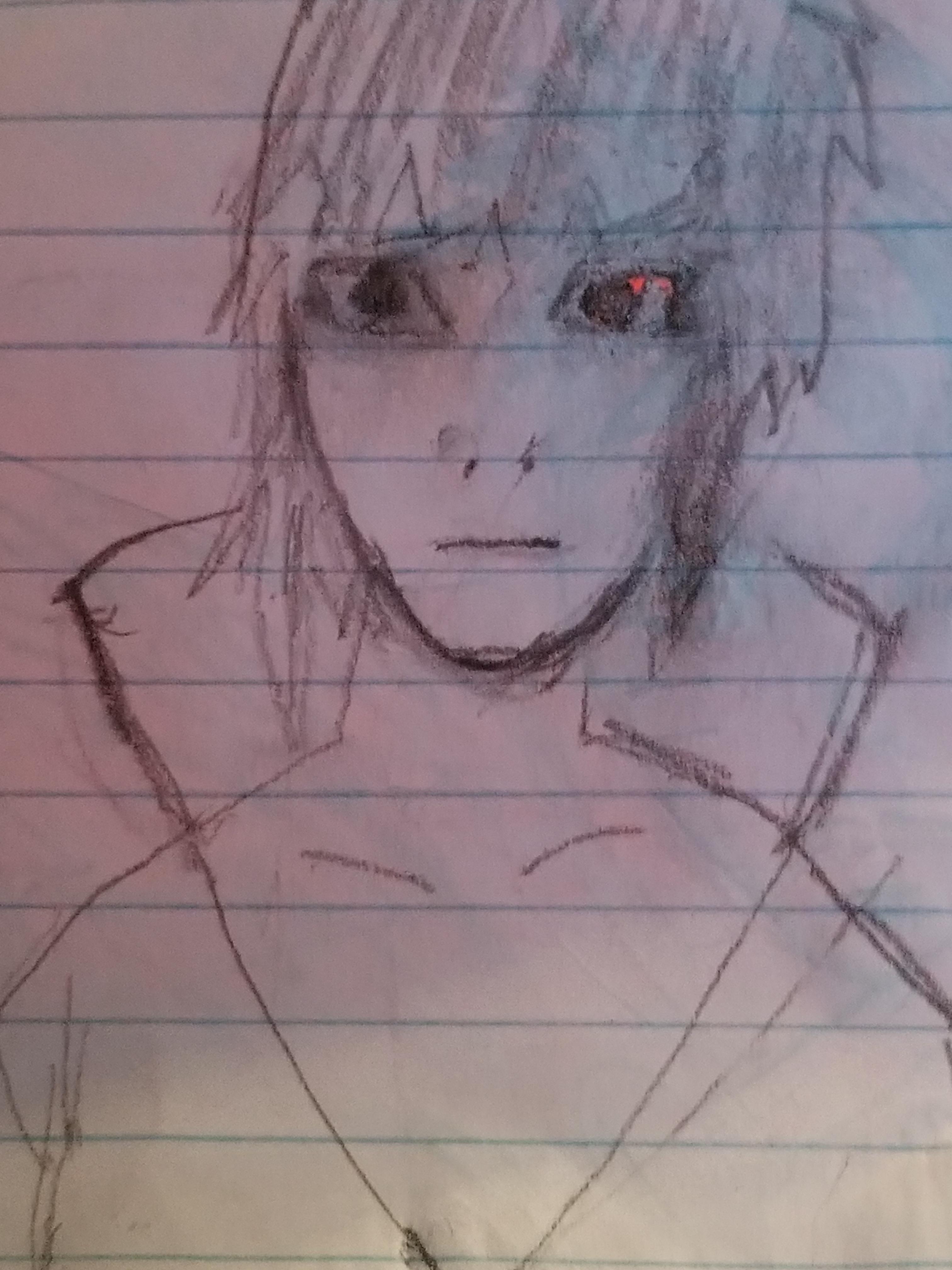 3024x4032 My Crappy Sasuke Drawing Naruto - Sasuke Drawing