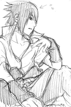 300x451 Sasuke Drawing - Sasuke Drawing