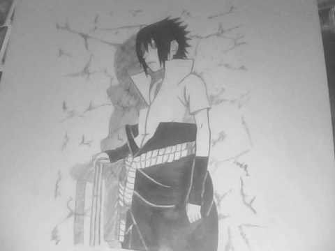 480x360 How To Draw Sasuke Uchiha Shippuden - Sasuke Uchiha Drawing
