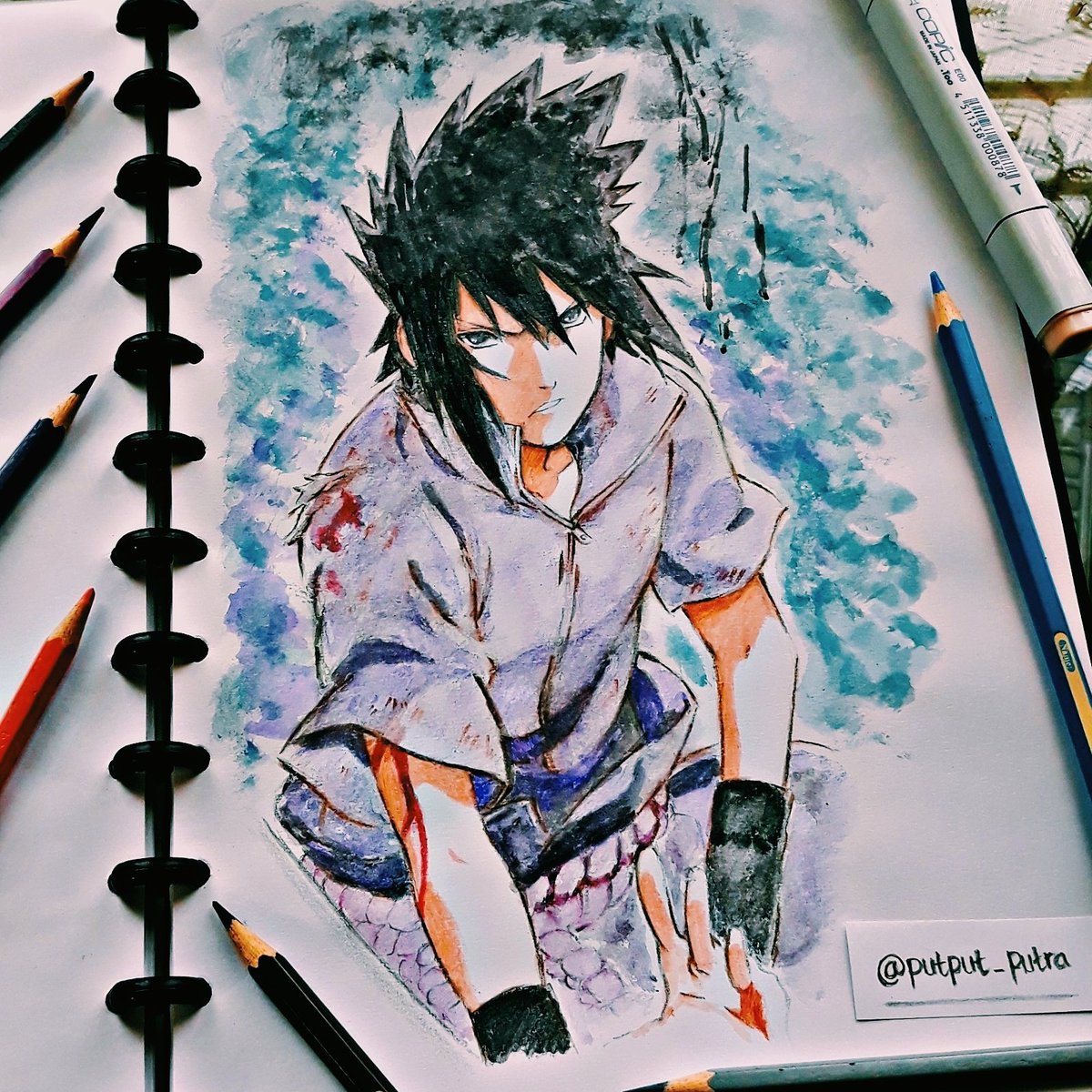 Sasuke Uchiha Drawing at PaintingValley.com | Explore collection of ...