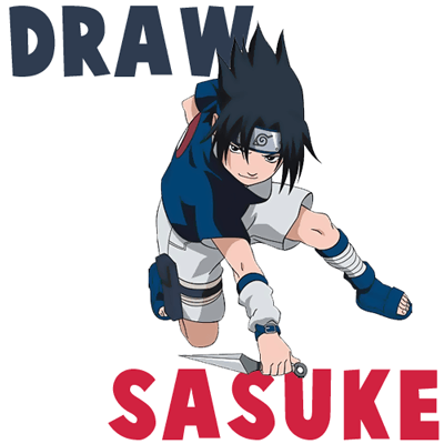 400x400 How To Draw Sasuke Uchiha From Naruto In Easy Step - Sasuke Uchiha Drawing Easy