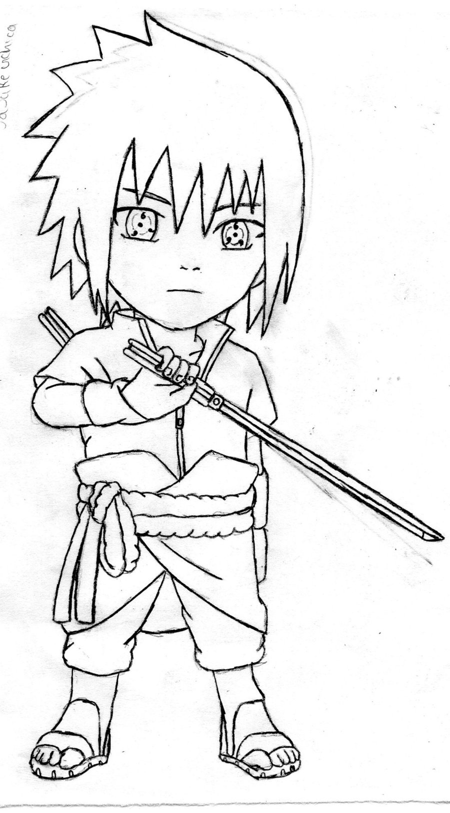 Sasuke Uchiha Drawing Easy At Paintingvalley Com Explore