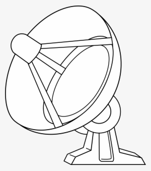 300x339 satellite dish line art - Satellite Dish Drawing