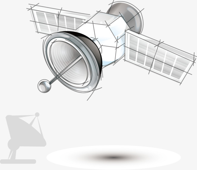 650x562 satellite vector, stick figure, drawings, sketch png and vector - Satellite Drawing