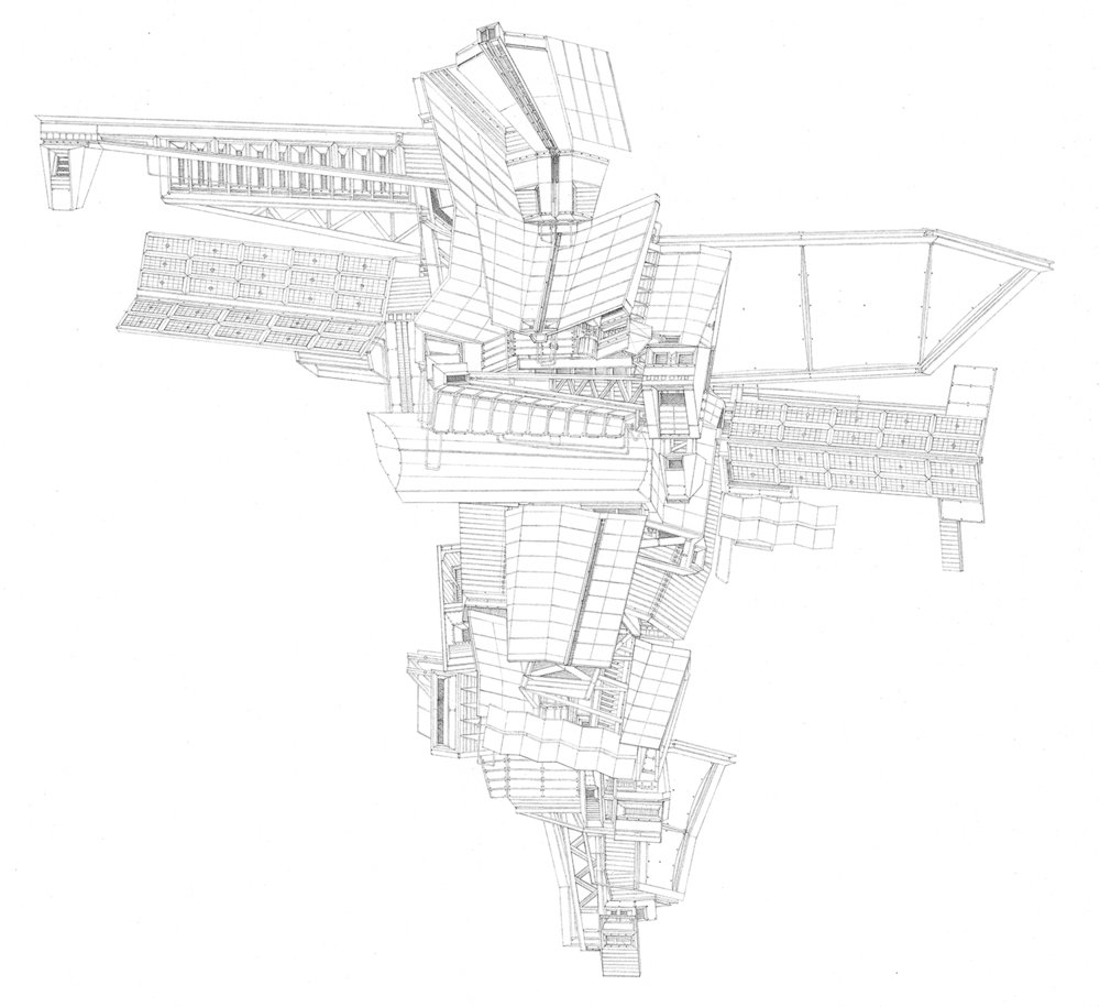 1000x915 satellite alephograph architecture, drawing and video games - Satellite Drawing