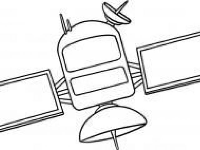 640x480 satellite clipart space drawing - Satellite Drawing Clip Art