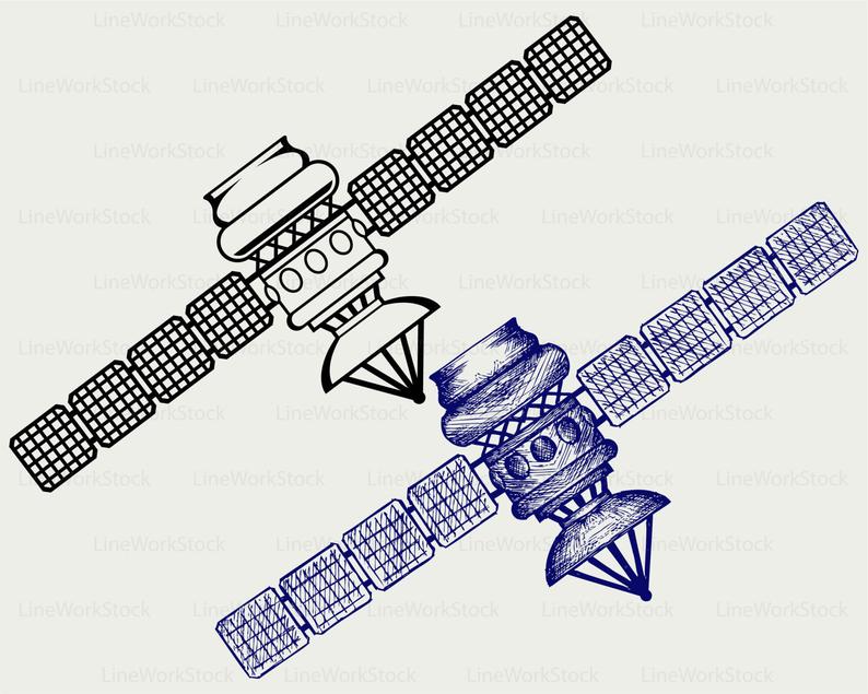 794x635 satellite antenna svgsatellite clipartsatellite etsy - Satellite Drawing Clip Art