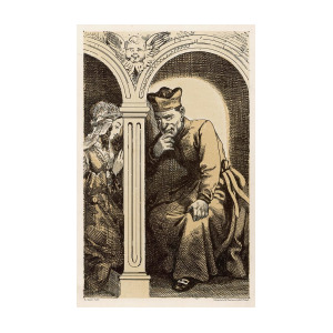 300x300 Monachus Jesuita A Satirical Drawing Drawing - Satirical Drawing