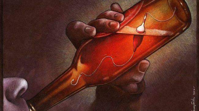 650x365 These Brilliant Satirical Drawings Will Change Your View - Satirical Drawing