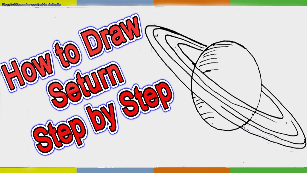 Saturn Drawing at PaintingValley.com | Explore collection of Saturn Drawing