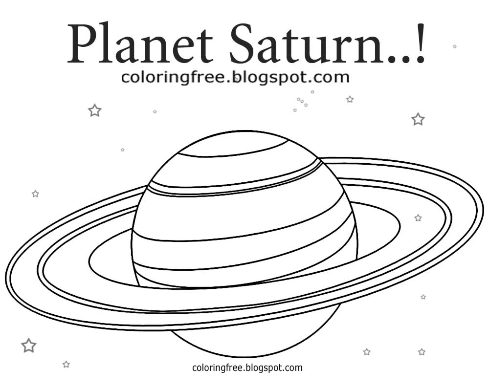 Free Coloring Pages Printable Pictures To Color Kids Drawing Ideas - Saturn ...