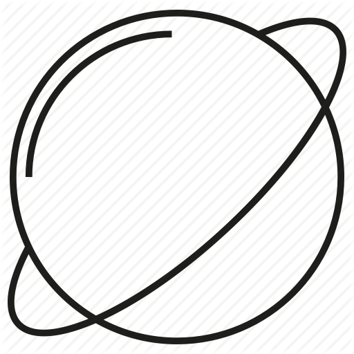 512x512 Saturn Vector Library Drawn Huge Freebie! Download - Saturn Planet Drawing