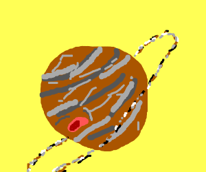 300x250 Cool Jupiter Saturn Planet Drawing - Saturn Planet Drawing