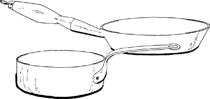 414x196 image gallery saucepan drawing - Saucepan Drawing