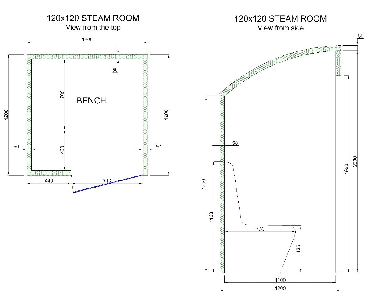 1200x1000 harvia spa steam sauna elements - Sauna Drawing