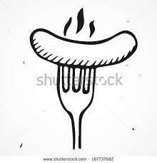 220x229 sausage drawing vintage - Sausage Drawing