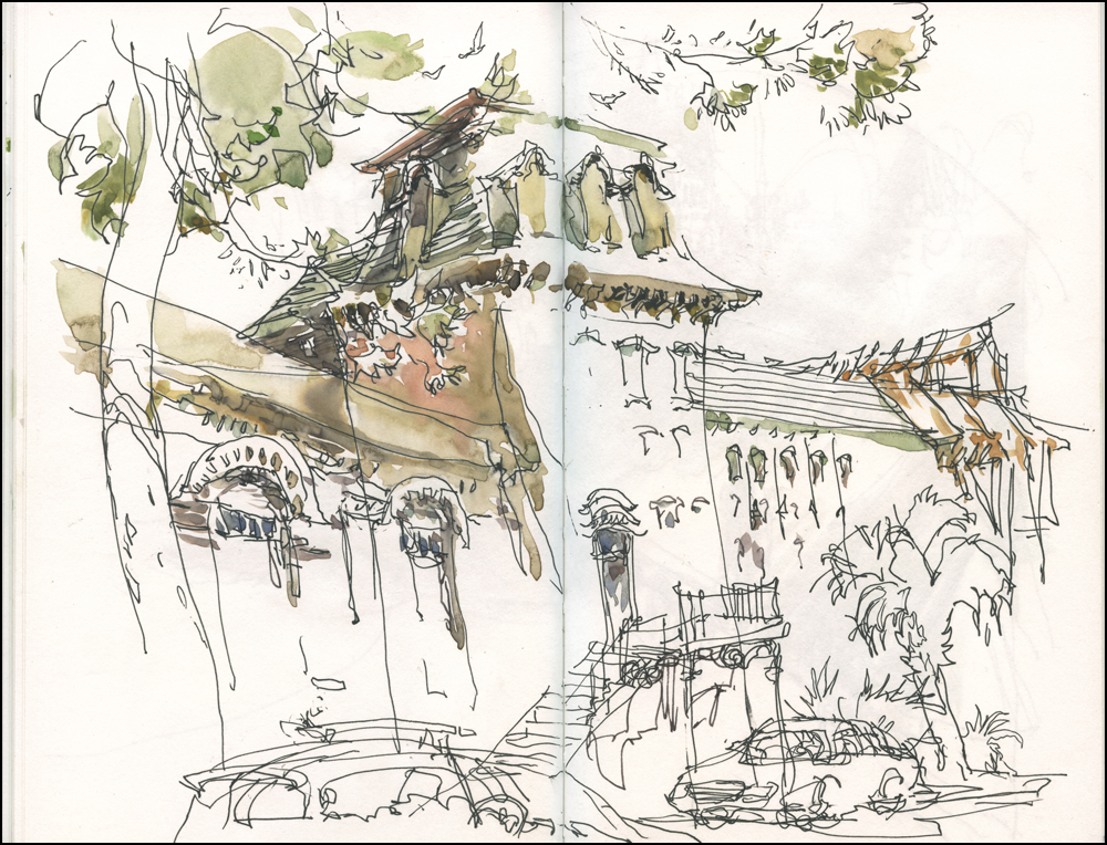 1000x764 urban sketchers in savannah urban sketchers - Savannah Drawing