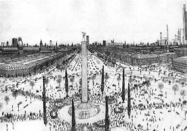 640x448 urville an autistic savant's remarkable imaginary city, years - Savant Drawing
