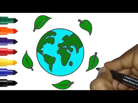 480x360 Save Trees Drawing Images - Save Earth Drawing Picture