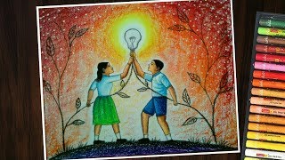 320x180 save electricity poster - Save Energy Drawing Pictures