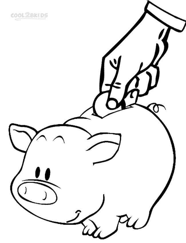 650x850 saving money coloring pages awesome save money drawing - Save Money Drawing