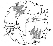 220x191 strob saw blade - Saw Blade Drawing