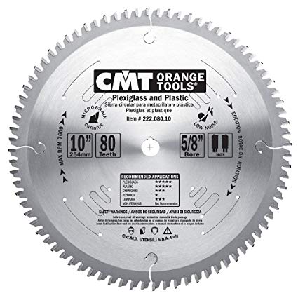 425x425 cmt industrial plexiglass and plastic saw blade - Saw Blade Drawing