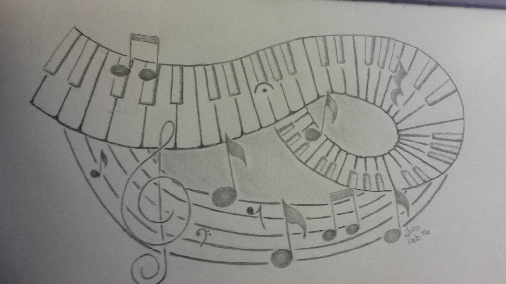 1024x576 Makey Makey Pencil And Paper The Lucasville Library Portsmouth - Saxophone Pencil Drawing