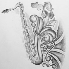 236x236 best the sax images music, music instruments, musical instruments - Saxophone Pencil Drawing