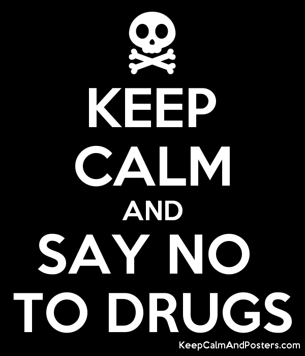 600x700 keep calm and say no to drugs - Say No To Drugs Drawing