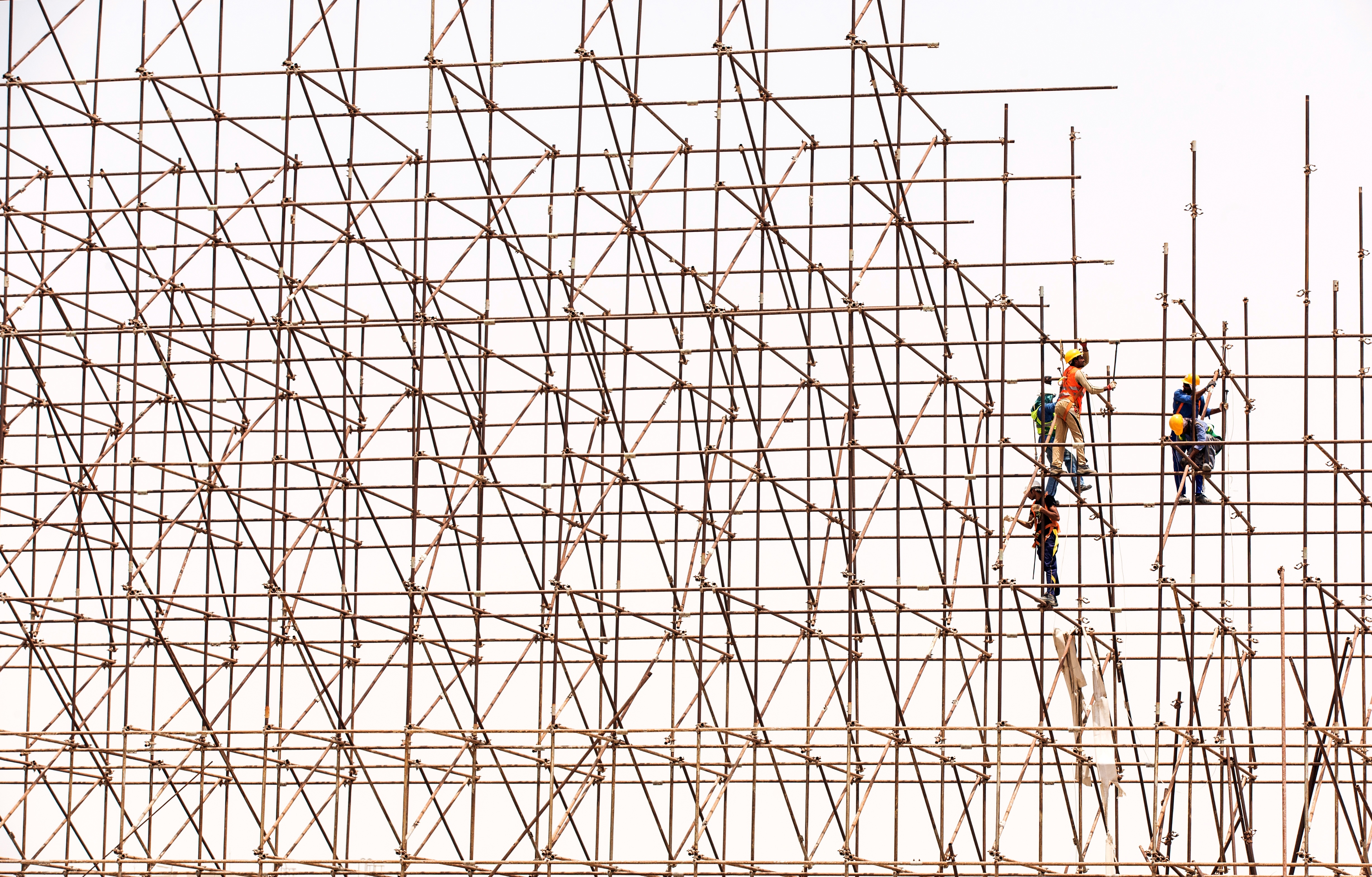 4907x3137 free images fence, pattern, line, electricity, construction site - Scaffolding Drawing