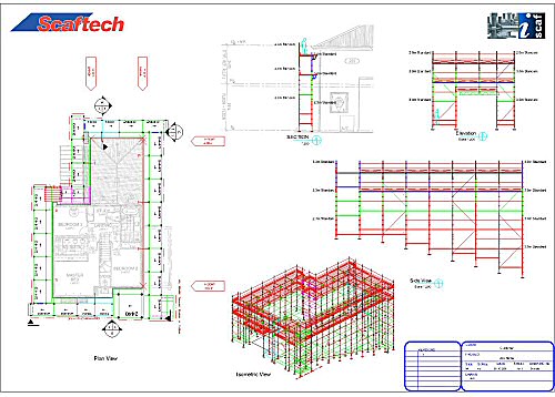 500x358 iscaf - Scaffolding Drawing